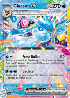 Glaceon ex - Holofoil