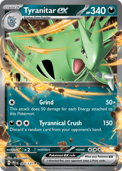 Tyranitar ex - Holofoil