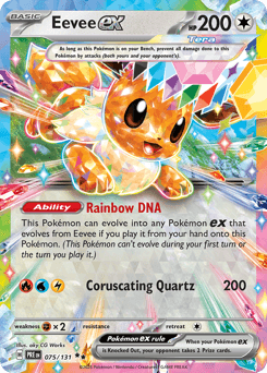 Eevee ex - Holofoil