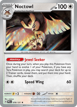 Noctowl - Reverse Holofoil