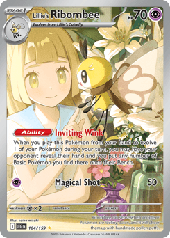 Lillie's Ribombee - Holofoil