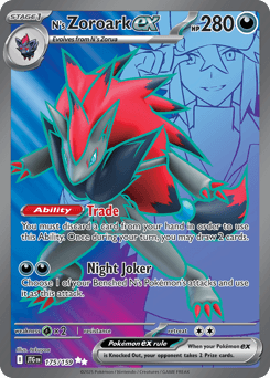 N's Zoroark ex - Holofoil