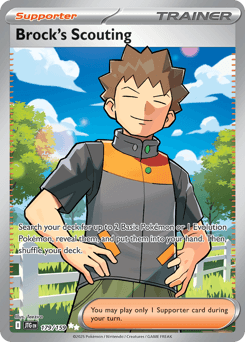 Brock's Scouting - Holofoil