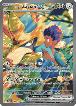 Hop's Zacian ex - Holofoil