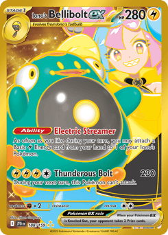 Iono's Bellibolt ex - Holofoil