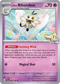 Lillie's Ribombee - Reverse Holofoil