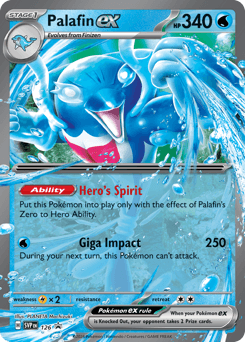 Palafin ex - Holofoil
