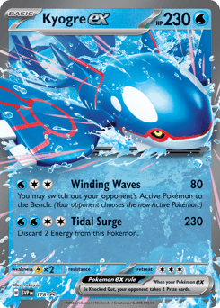 Kyogre ex - Holofoil