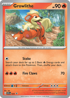 Growlithe - Holofoil