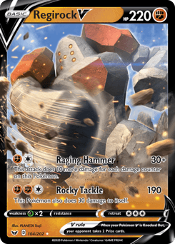 Regirock V - Holofoil