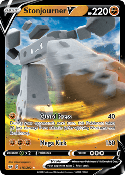 Stonjourner V - Holofoil