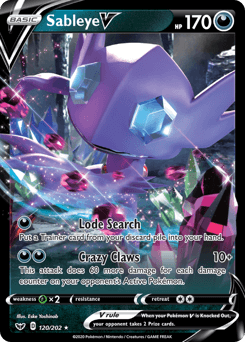 Sableye V - Holofoil