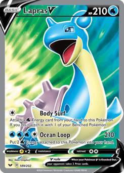 Lapras V - Holofoil