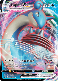 Lapras VMAX - Holofoil