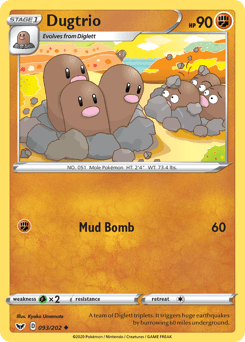 Dugtrio - Normal