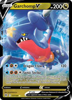 Garchomp V - Holofoil