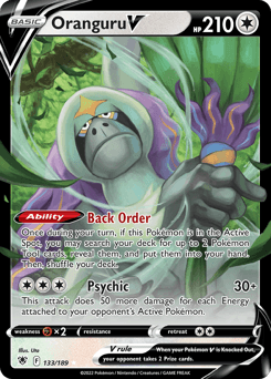 Oranguru V - Holofoil