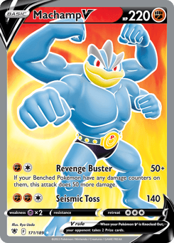 Machamp V - Holofoil