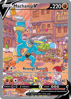 Machamp V - Holofoil