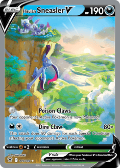 Hisuian Sneasler V - Holofoil