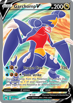 Garchomp V - Holofoil