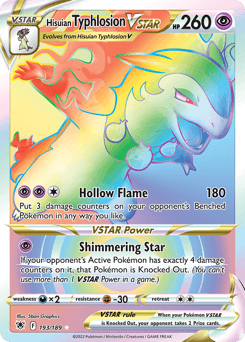 Hisuian Typhlosion VSTAR - Holofoil