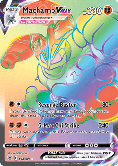 Machamp VMAX - Holofoil