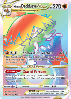 Hisuian Decidueye VSTAR - Holofoil