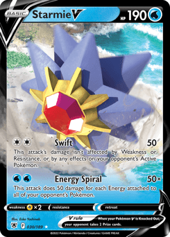Starmie V - Holofoil