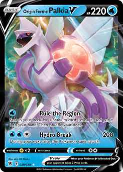 Origin Forme Palkia V - Holofoil