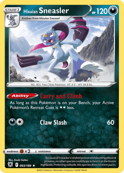 Hisuian Sneasler - Reverse Holofoil