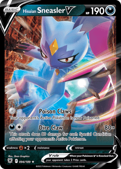 Hisuian Sneasler V - Holofoil