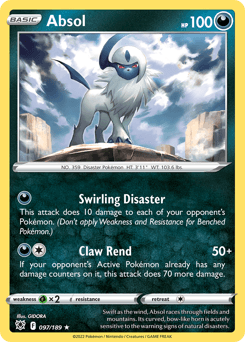 Absol - Reverse Holofoil