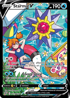Starmie V - Holofoil