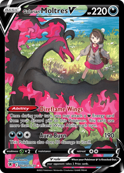 Galarian Moltres V - Holofoil
