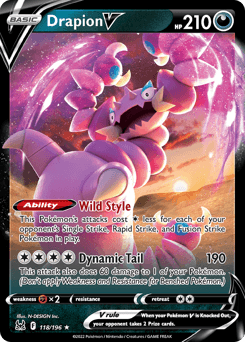 Drapion V - Holofoil