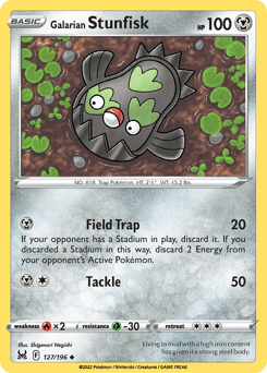 Galarian Stunfisk - Normal