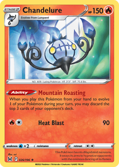 Chandelure - Reverse Holofoil