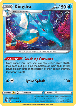Kingdra - Reverse Holofoil