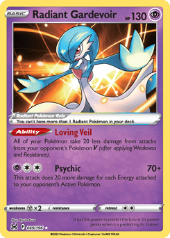 Radiant Gardevoir - Holofoil
