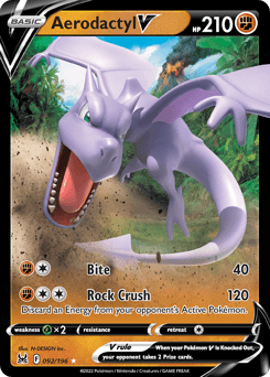 Aerodactyl V - Holofoil