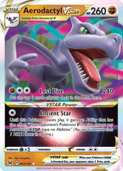 Aerodactyl VSTAR - Holofoil