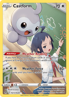 Castform - Holofoil