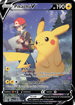 Pikachu V - Holofoil