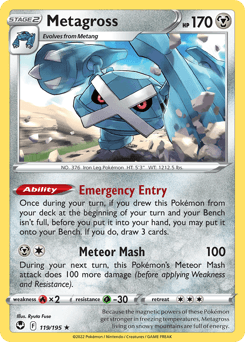 Metagross - Reverse Holofoil