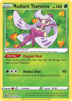 Radiant Tsareena - Holofoil
