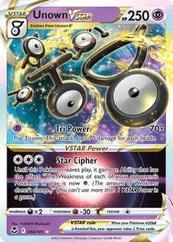 Unown VSTAR - Holofoil