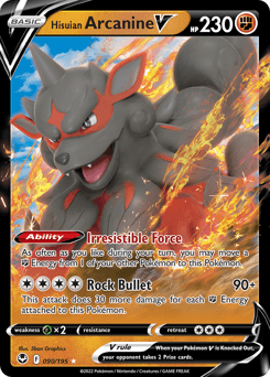 Hisuian Arcanine V - Holofoil