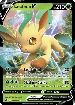 Leafeon V - Holofoil