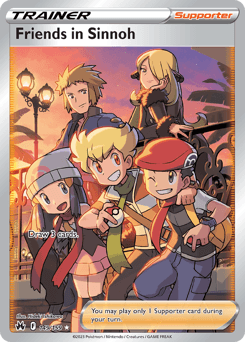 Friends in Sinnoh - Holofoil